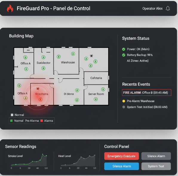 Sistema de Detección de Incendios